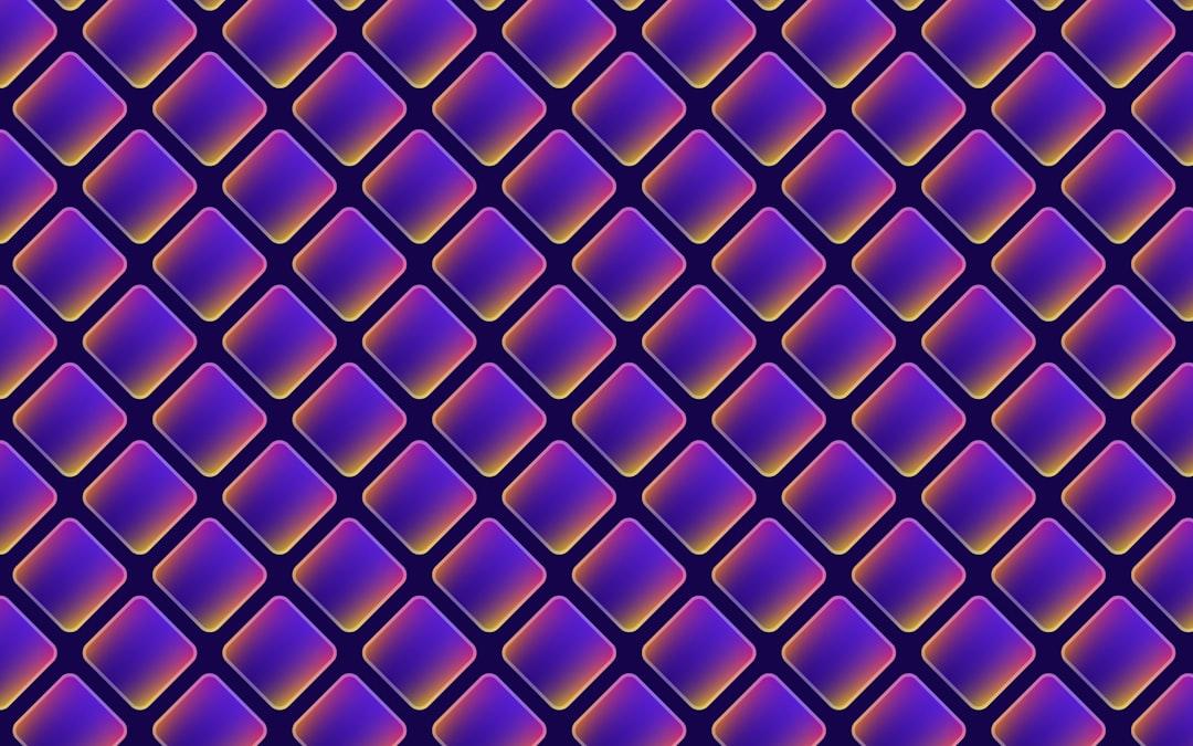 A website background using a subtle seamless geometric pattern