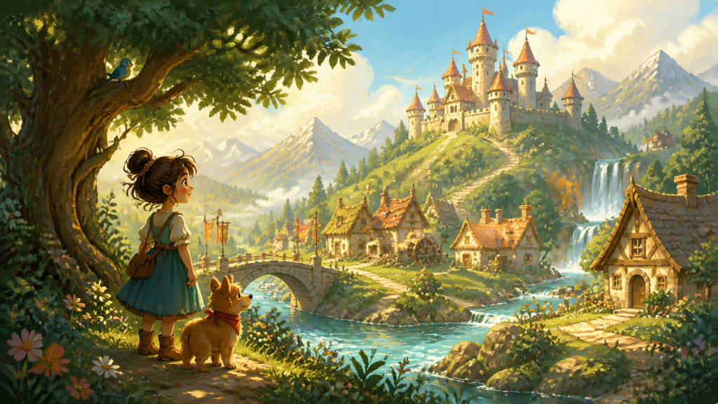 Ilustración de libro de IA Generador de imagen de héroe