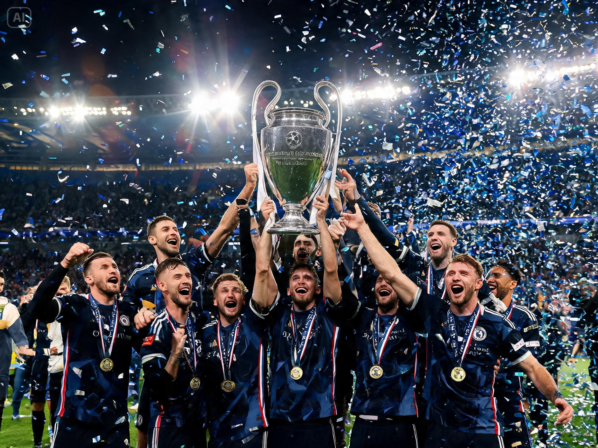 Gesa untuk sambutan kemenangan liga Juara-Juara