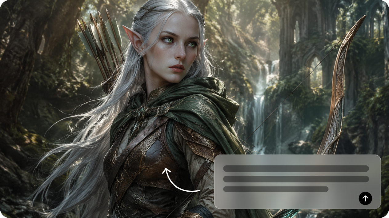 Generate unique fantasy characters with text-to-image