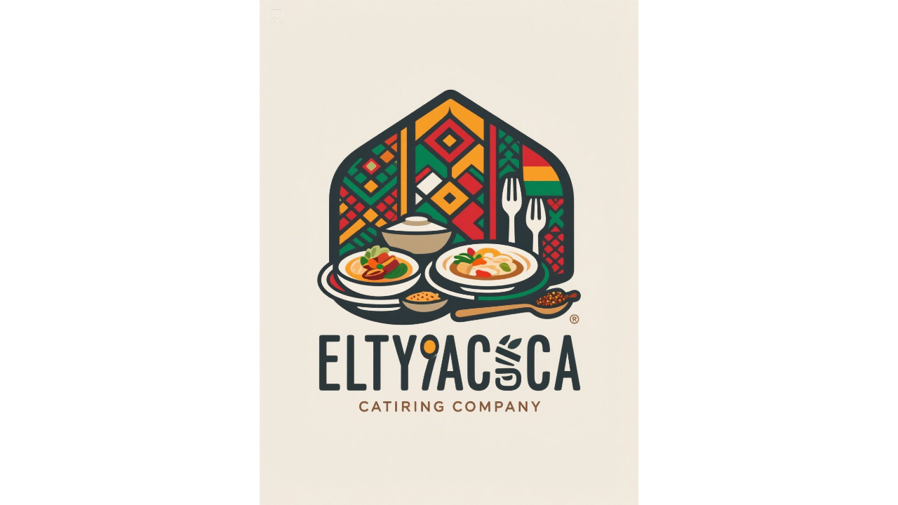 Logo per una compagnia di catering di cucina etnica