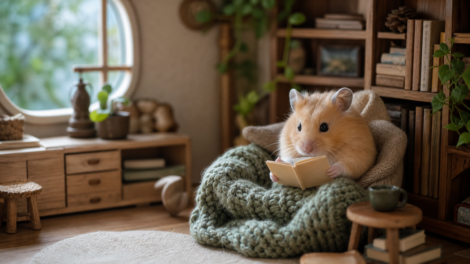 Hamster Image Prompts example created for Dreamina