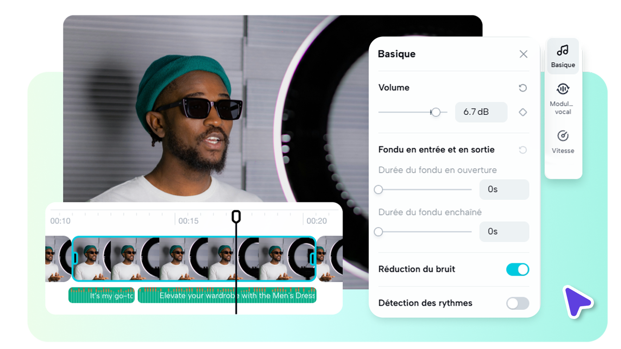 Générateur de voix IA pour vidéo : créez des voix off uniques