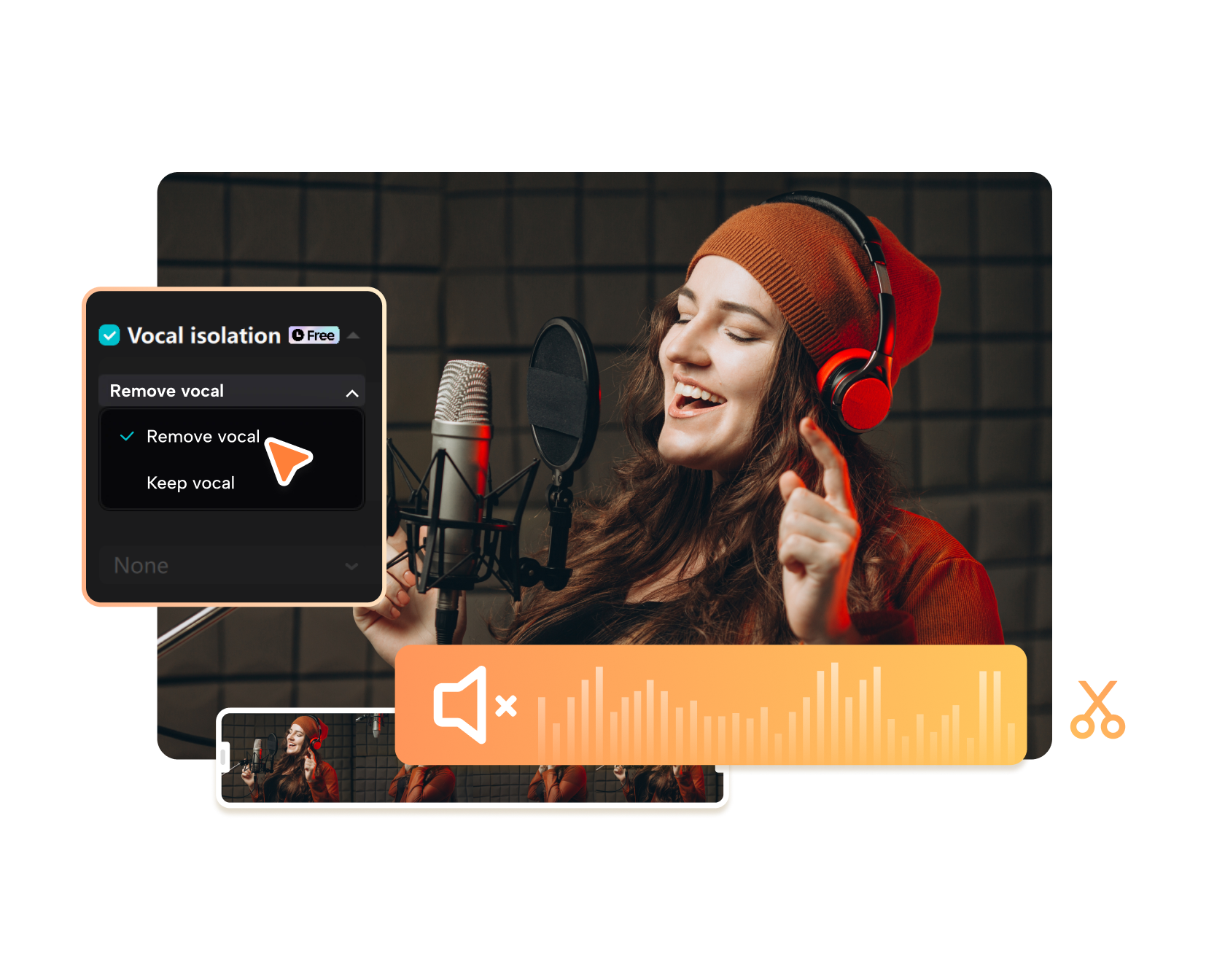 CapCut vocal remover for creation