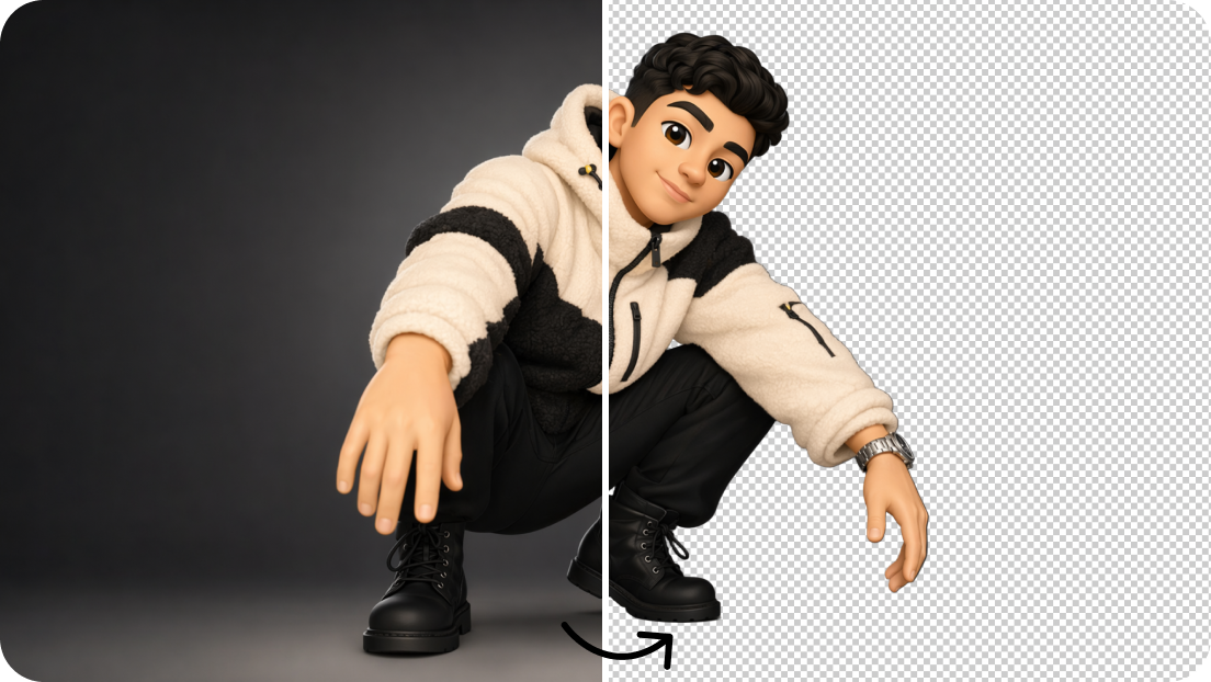 Background removal tool