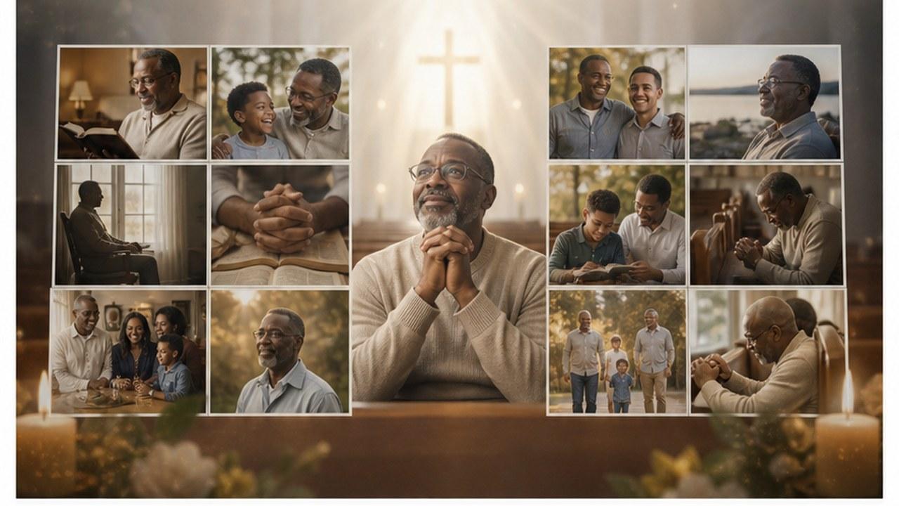 Father's Day Gospel Tribute Video Maker prompt result 2