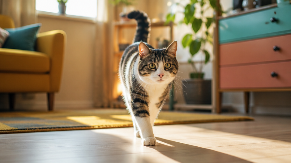 Moving Pet Video prompt 2 original 16:9 visual