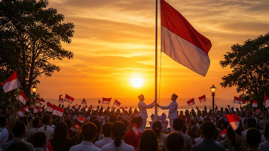 81Er Día de la Independencia de Indonesia 2026 JJ móvil 81er día de la independencia de Indonesia 2026 marco de video jj