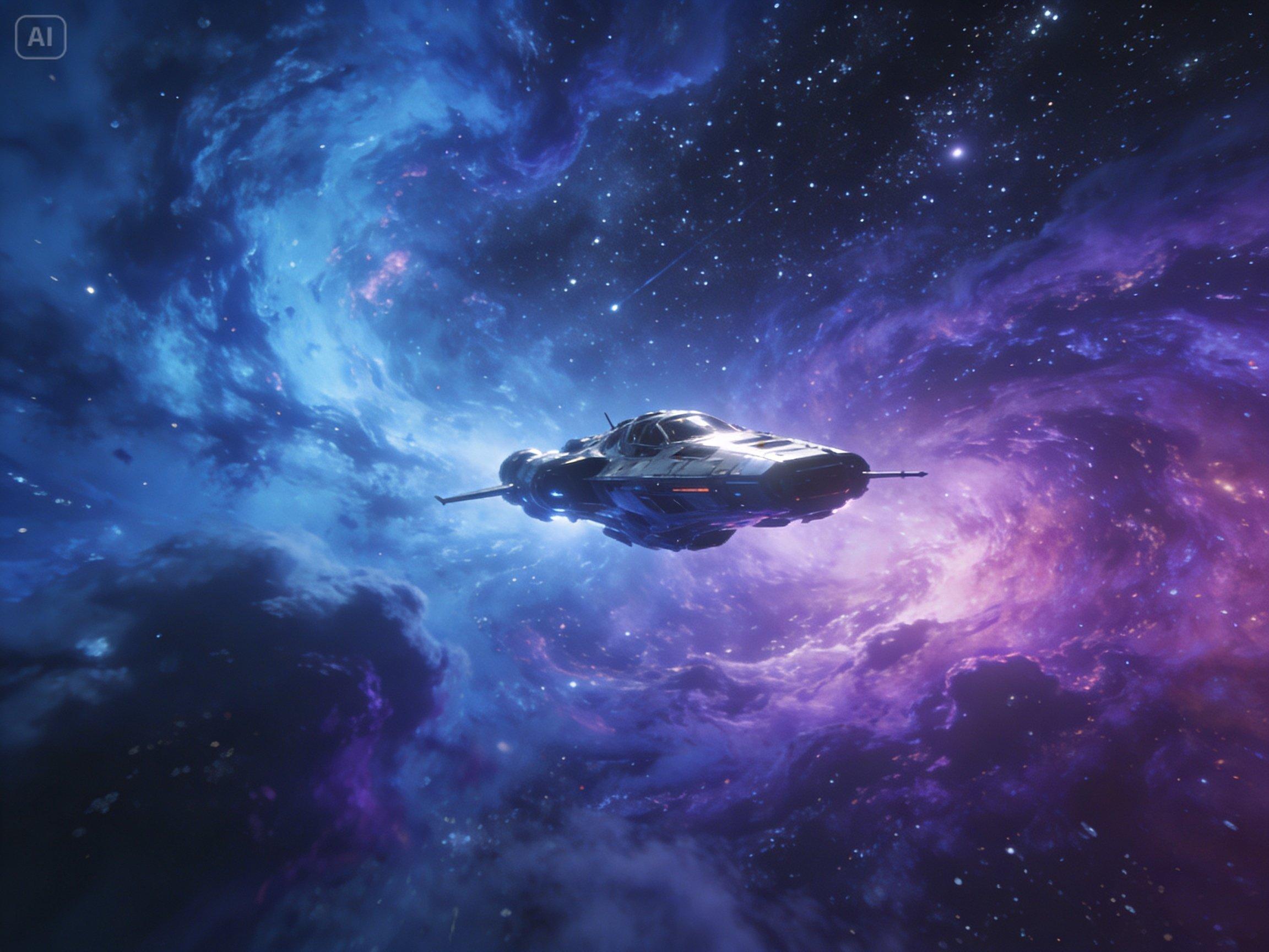 Prompt for a cosmic scene