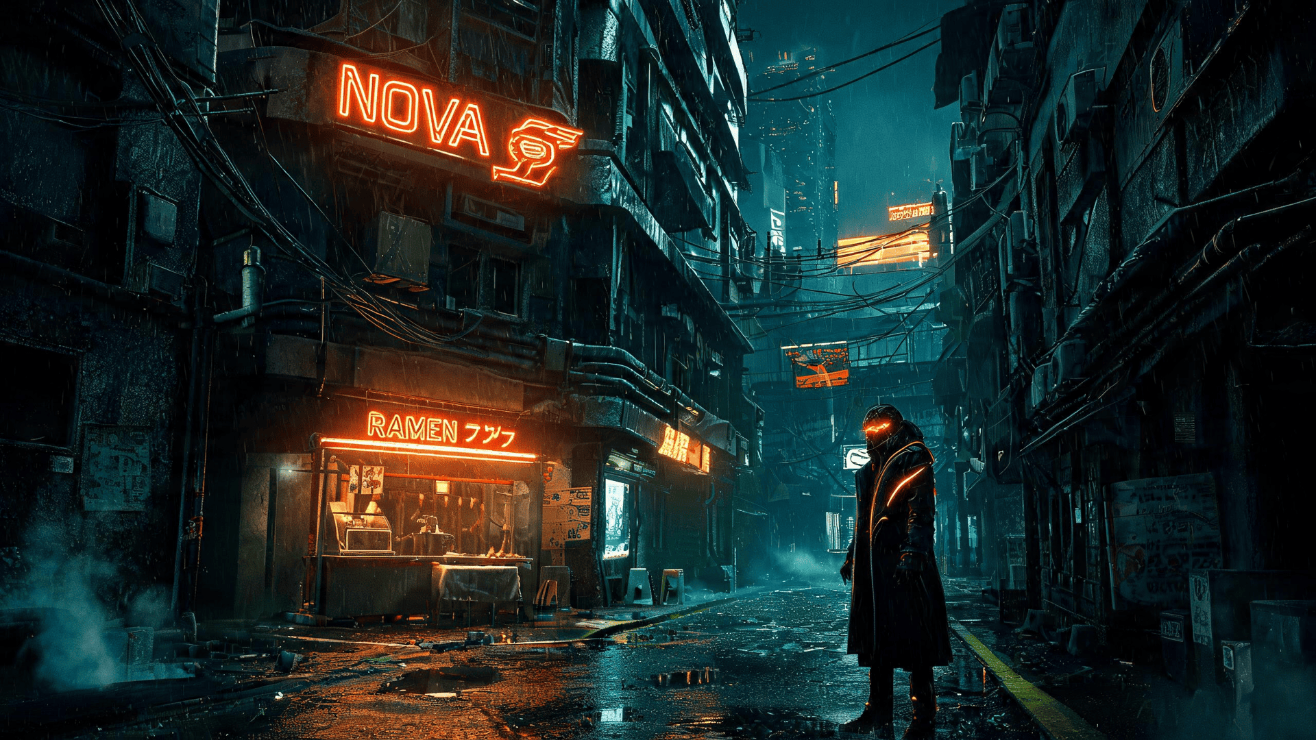 Cyberpunk 2077 style
