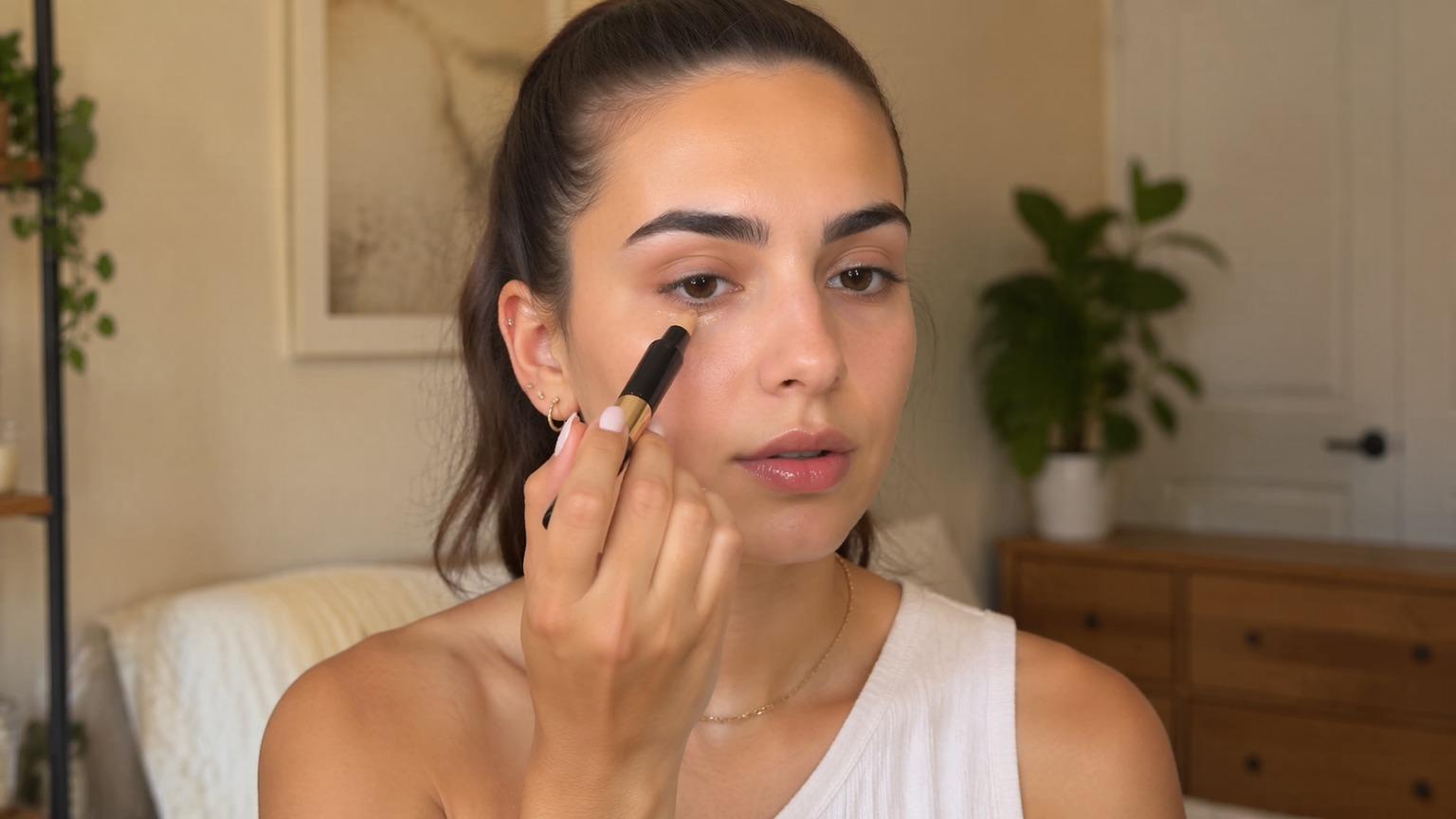 Dreamina rimuove il trucco dal prompt video esempio 4: lucidare una cornice video sociale