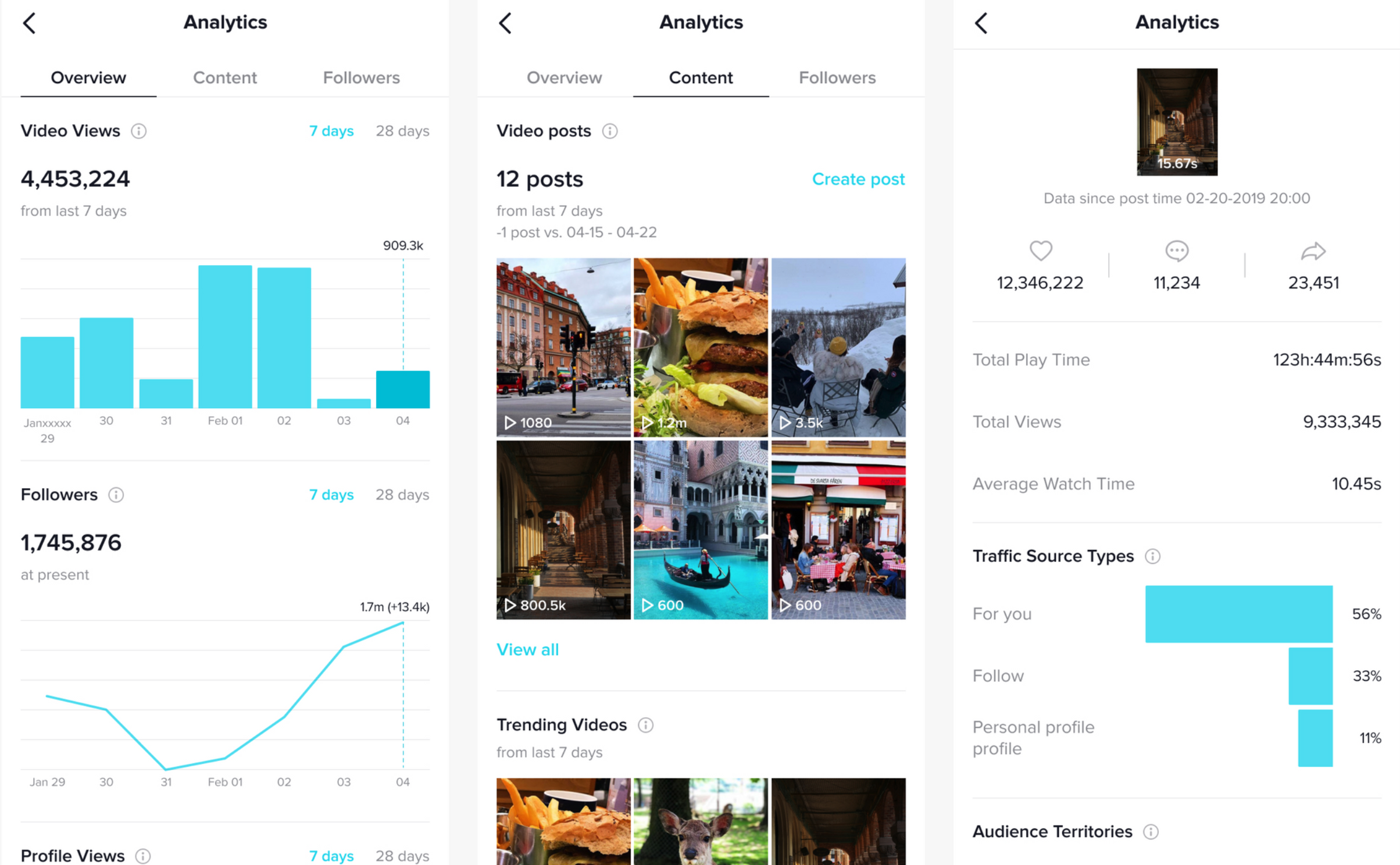 ใช้การวิเคราะห์ในแอปของ TikTok