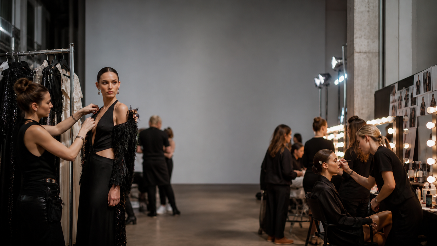 Fashion Week Backstage AI Video hero