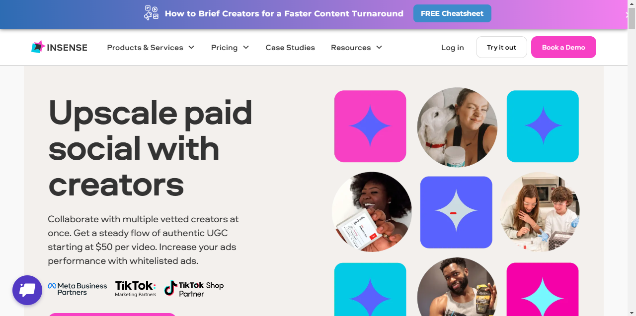 Insense UGC-plattform