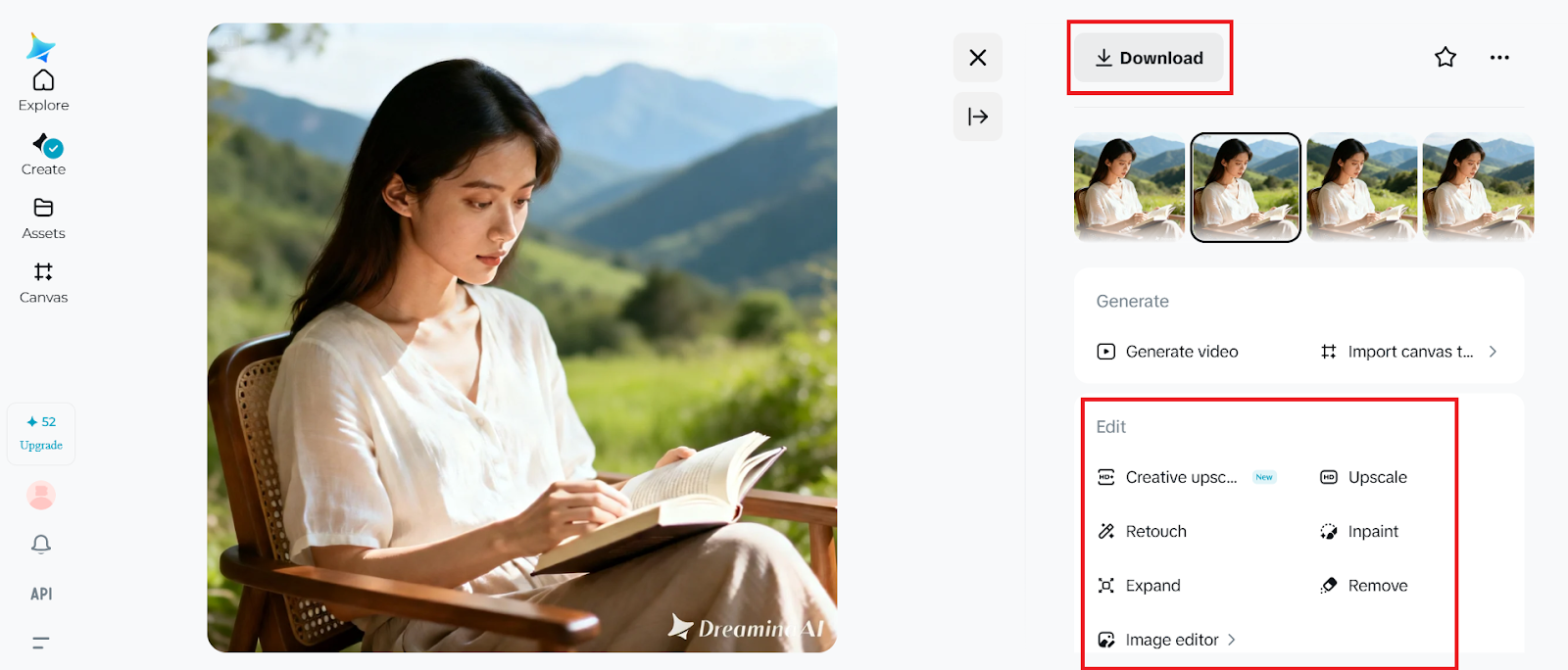 이미지를 다운로드하고 다듬습니다.