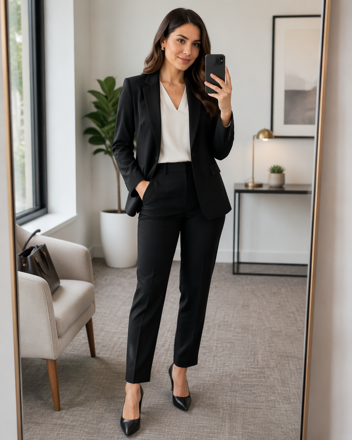 Dreamina job interview outfit try on 16:9 hero image