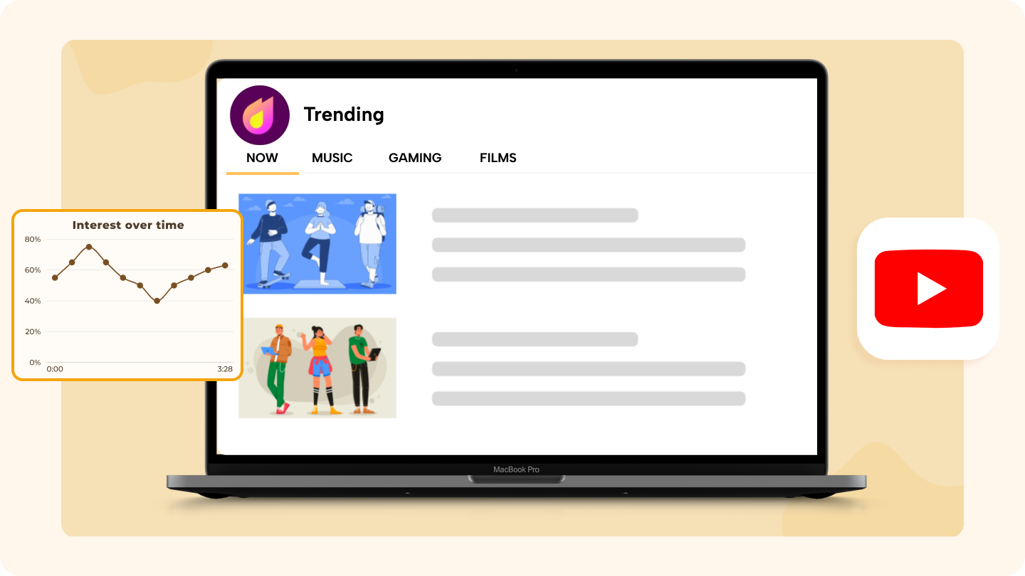Analyse des tendances YouTube