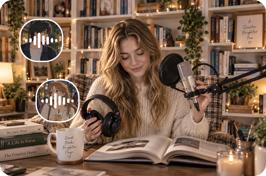 Bring audiobooks & stories to life
