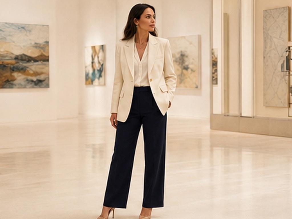Tailored outfit try on AI Virtual Try On example