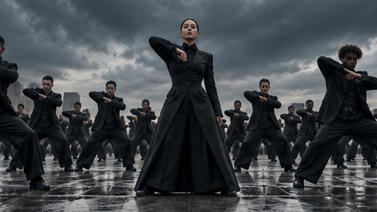 ตัวอย่างคลื่นลานอุตสาหกรรมสำหรับพายุ II AI พร้อมท์