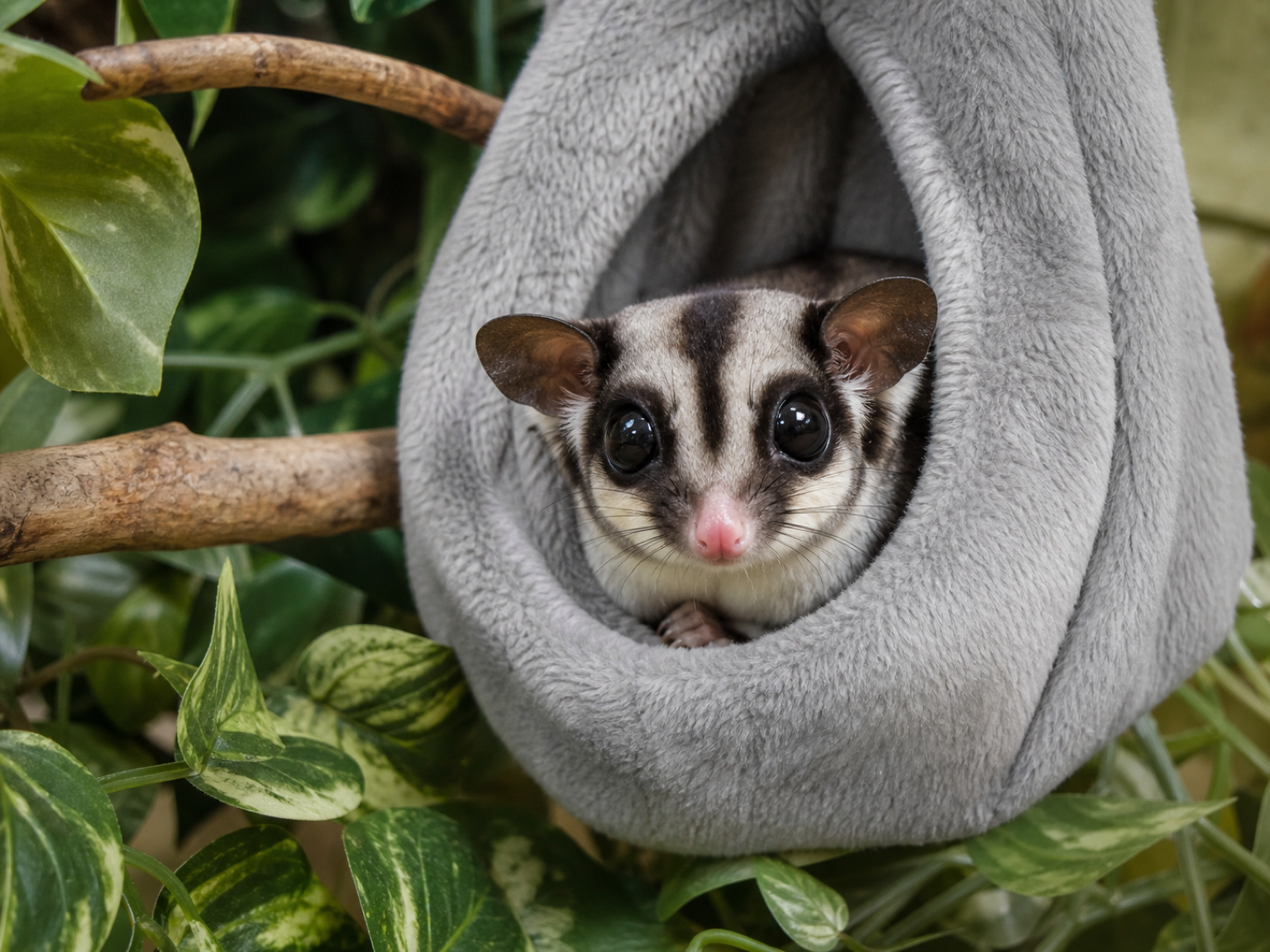 Cozy nesting pouch