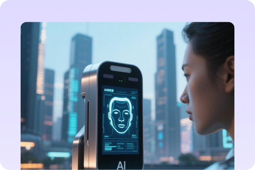 Gesicht-AI-Generator für Systemtests