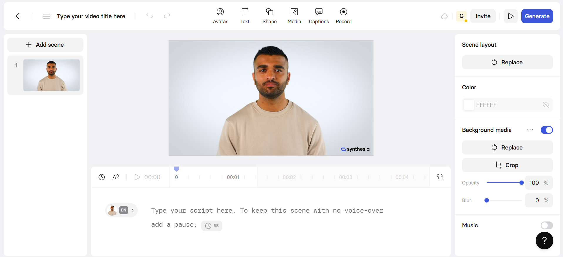 ai speaking avatar generator free