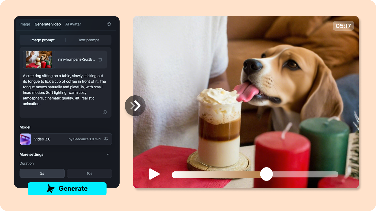 AI video content creator