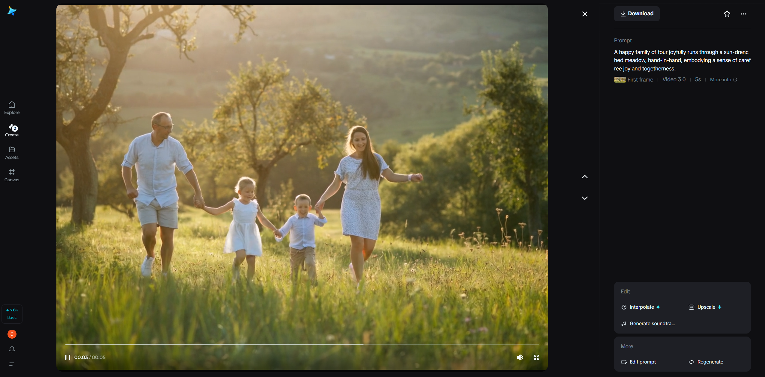 Image de clips courts pour les réseaux sociaux