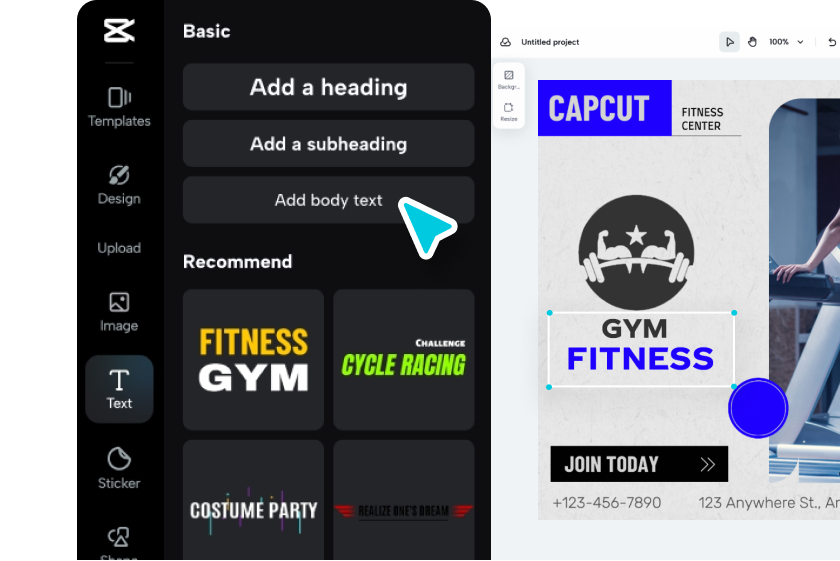 Add graphics and elements