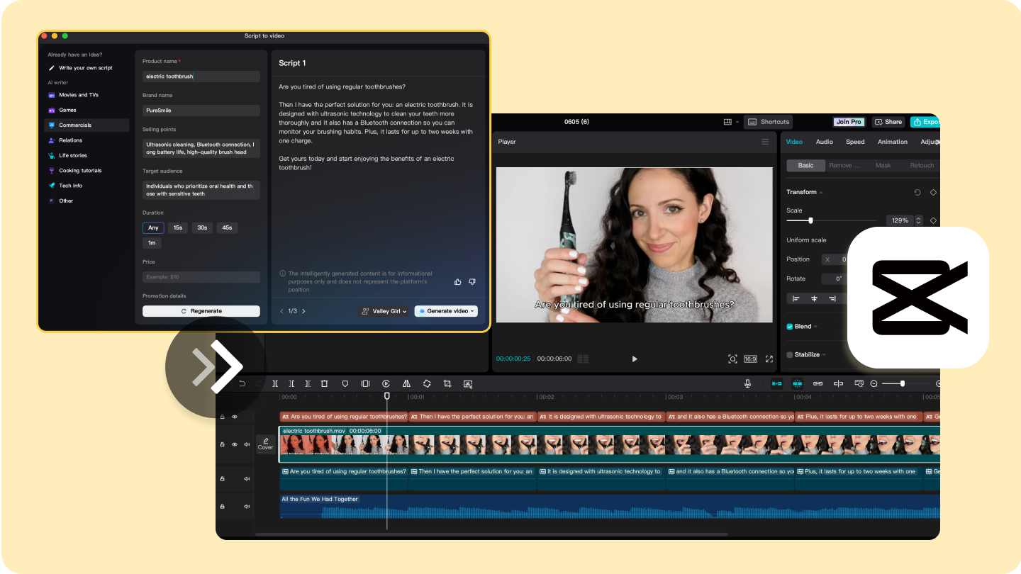 generator wideo produktu ai