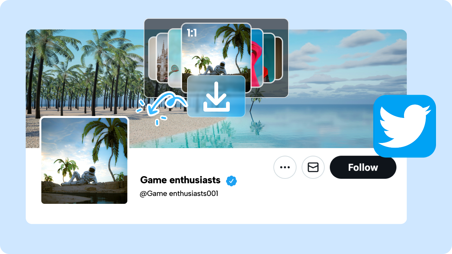 Twitter profielfoto downloaden
