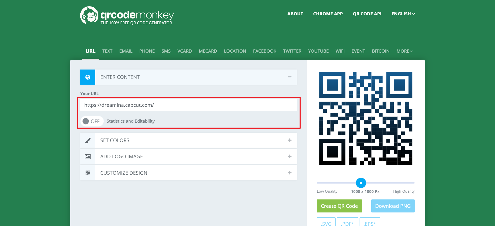 QR code generator with image