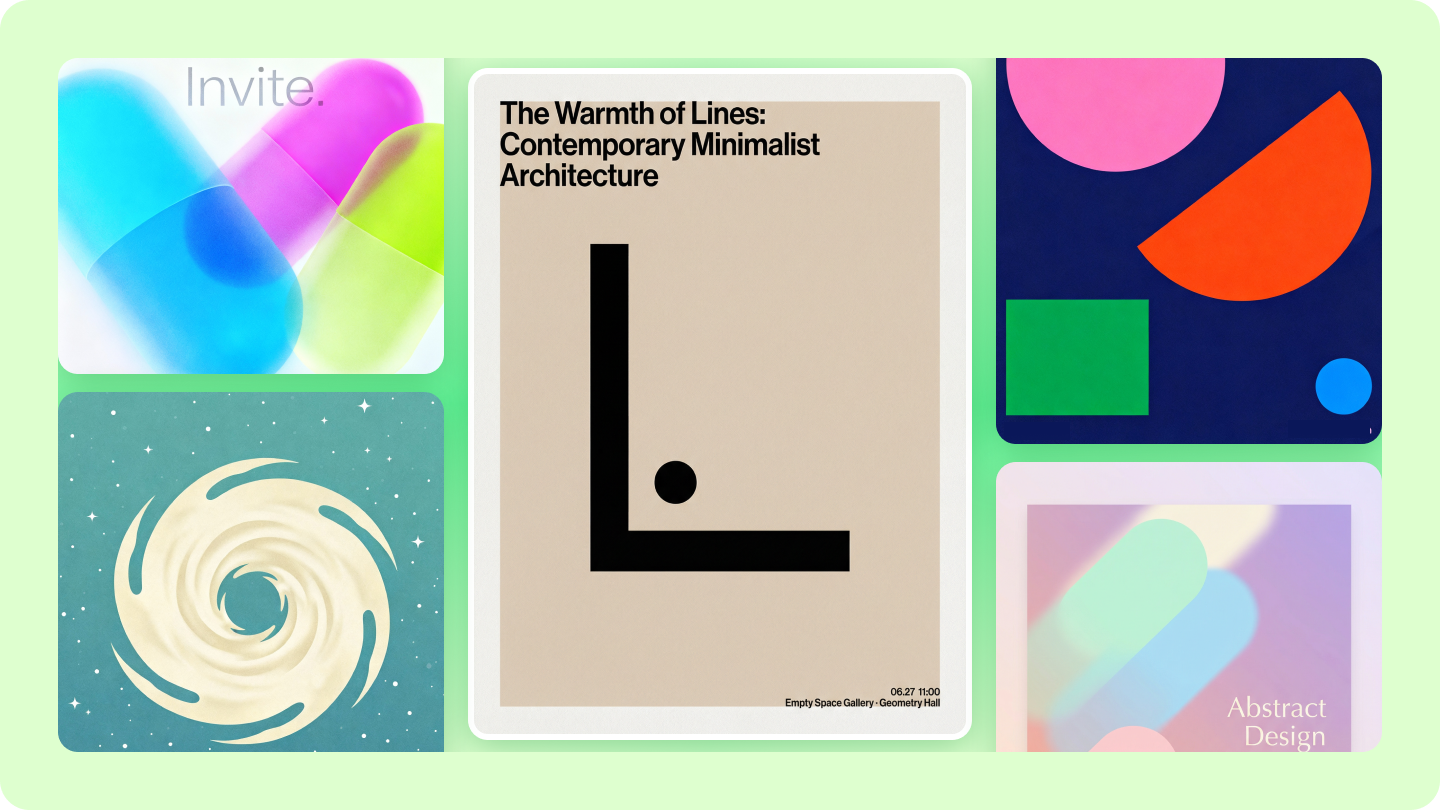 Minimalist Poster Design: Clean, Simple, and Creative Visuals