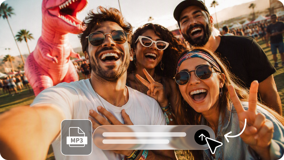Scene-aware audio generation for every video moment