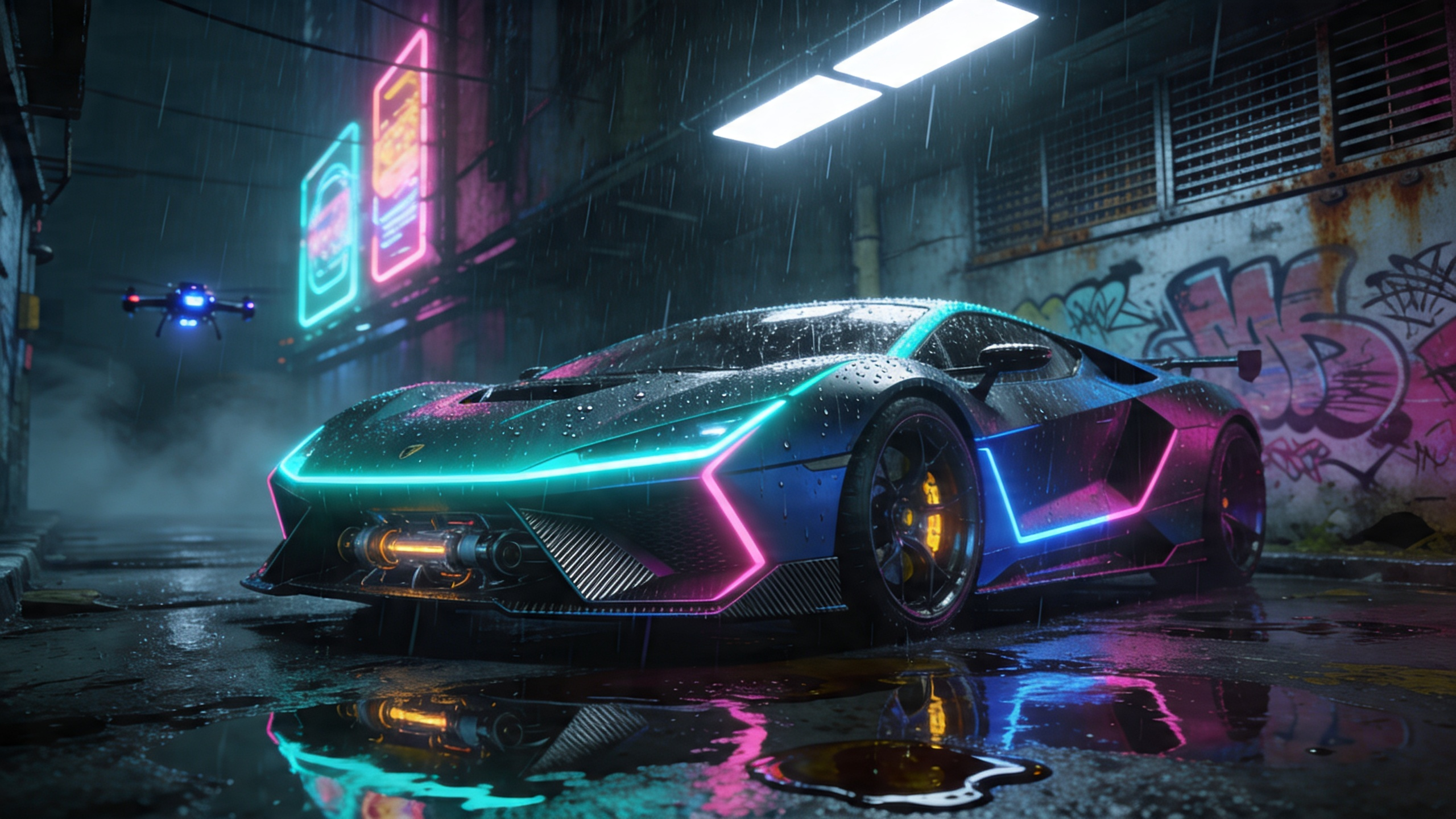 Esempio di prompt 1 per la concept art futuristica