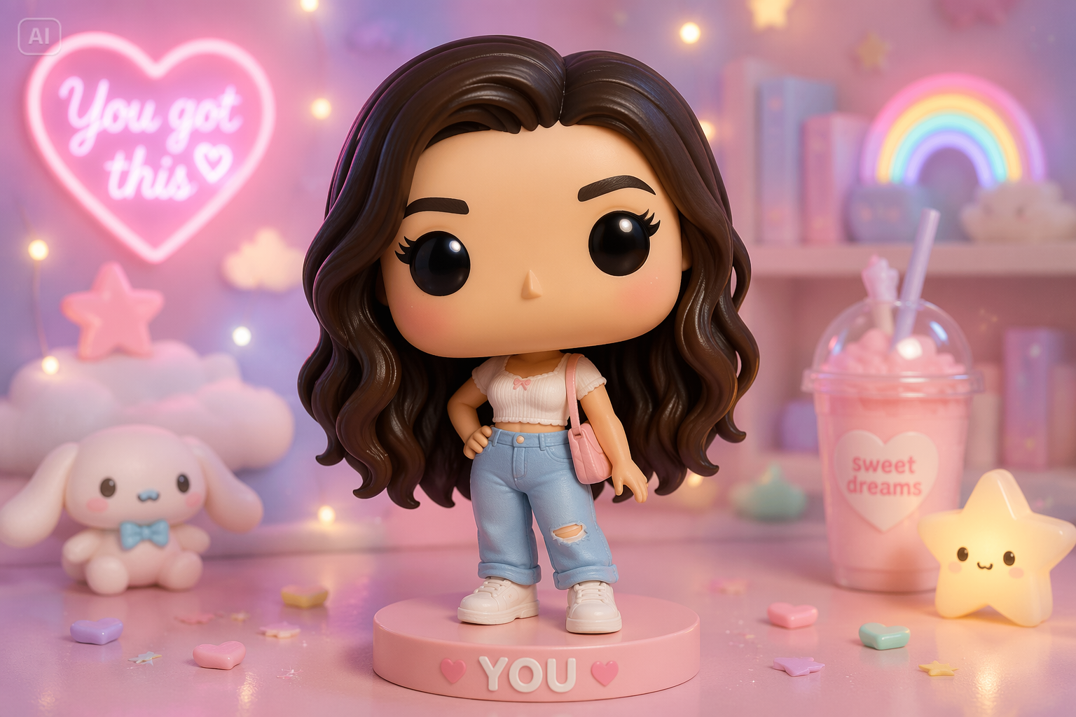 gambar latar belakang ponsel generator funko pop