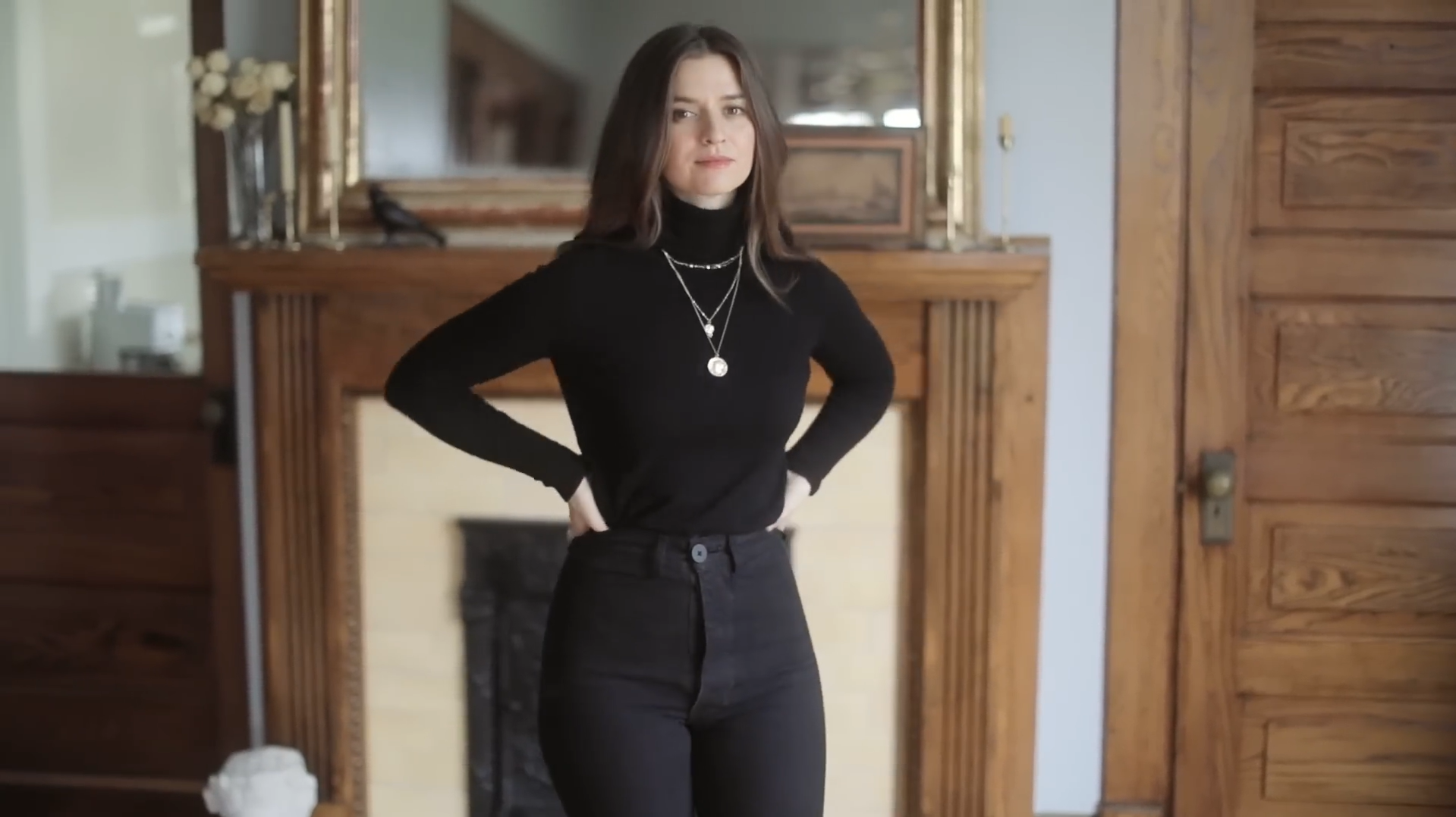Showing ways to style clothing