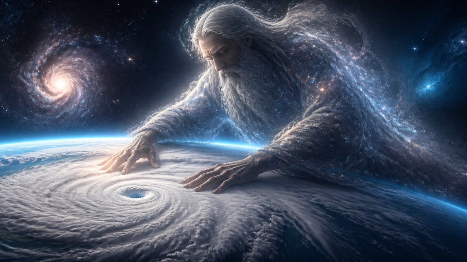 Cosmic Giant AI Video Effect hero image