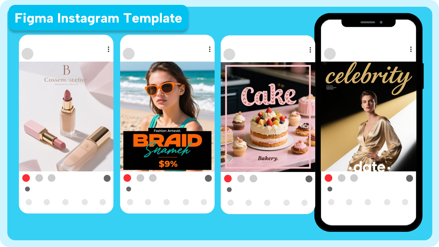 FIGMA Instagram-Vorlage
