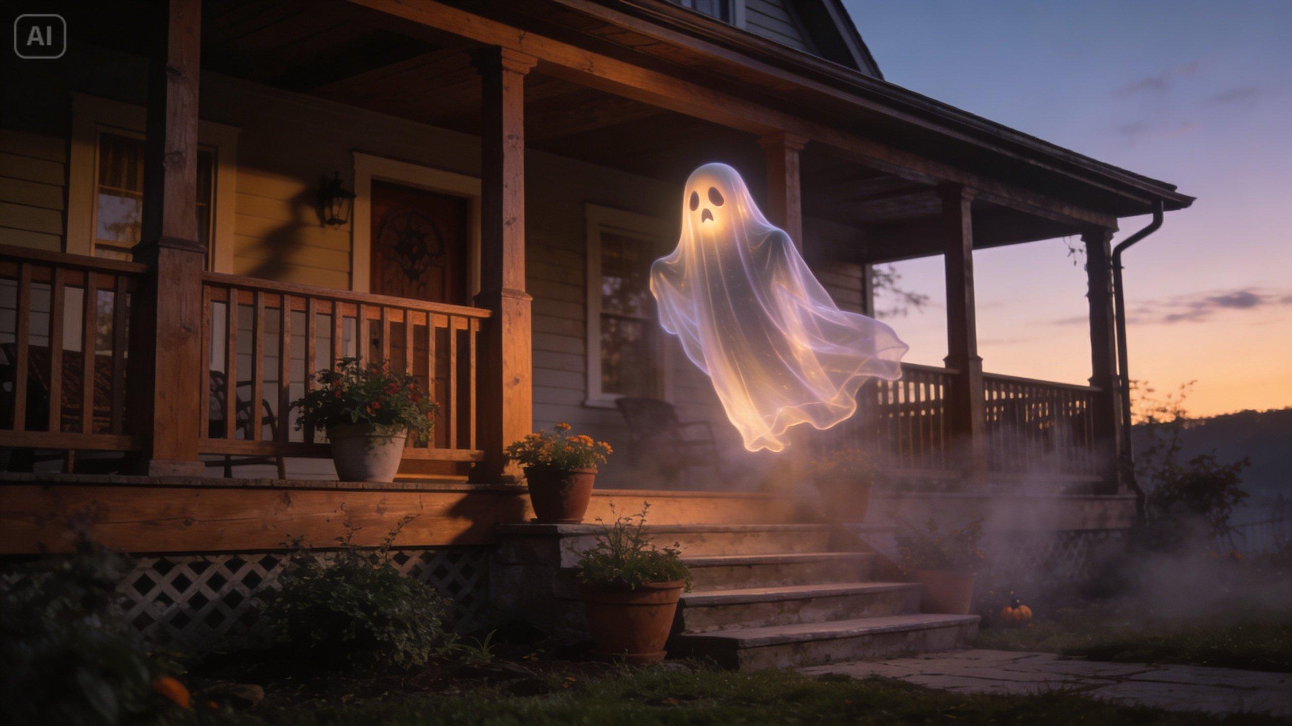 add ghost to photo features