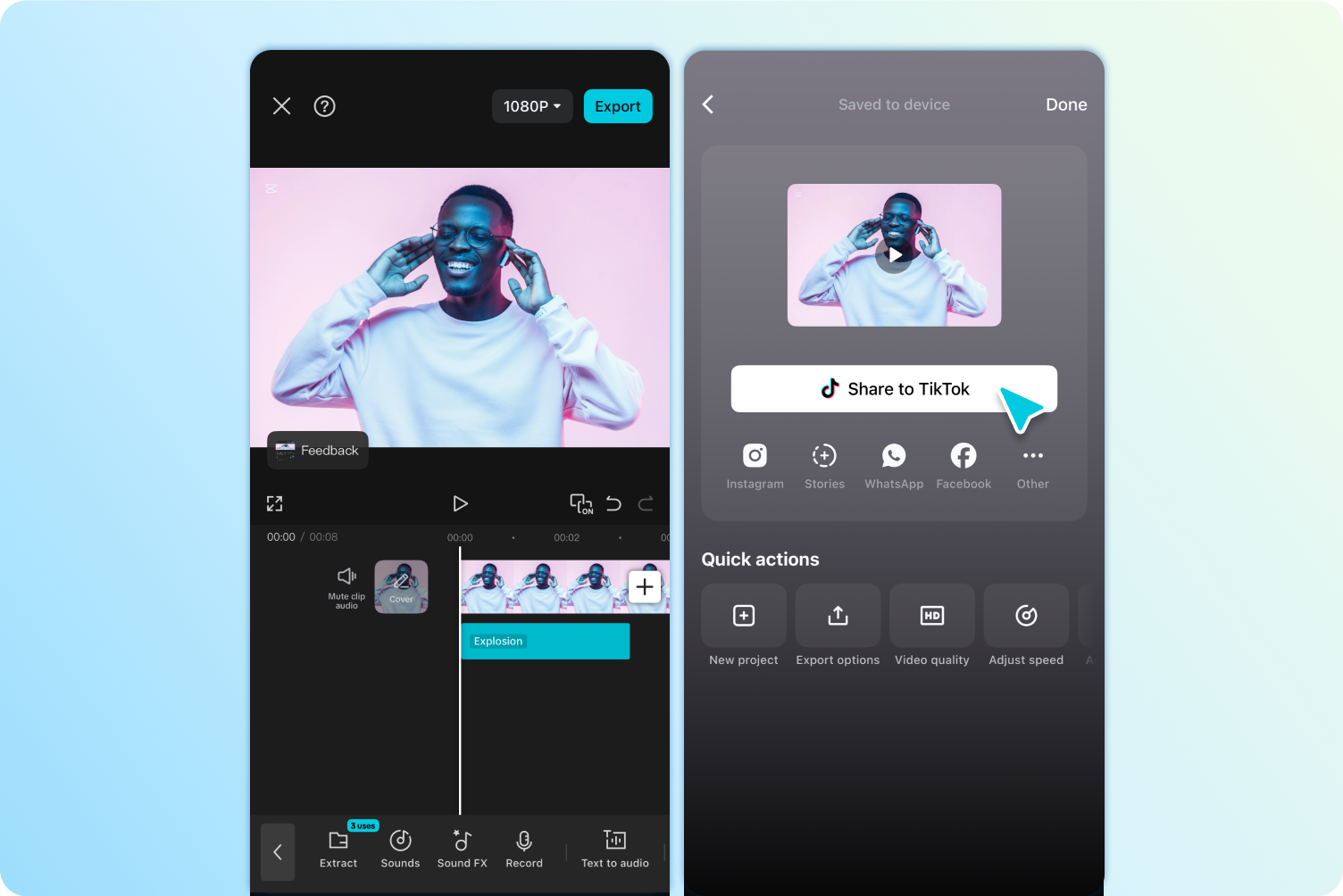I-preview at i-export