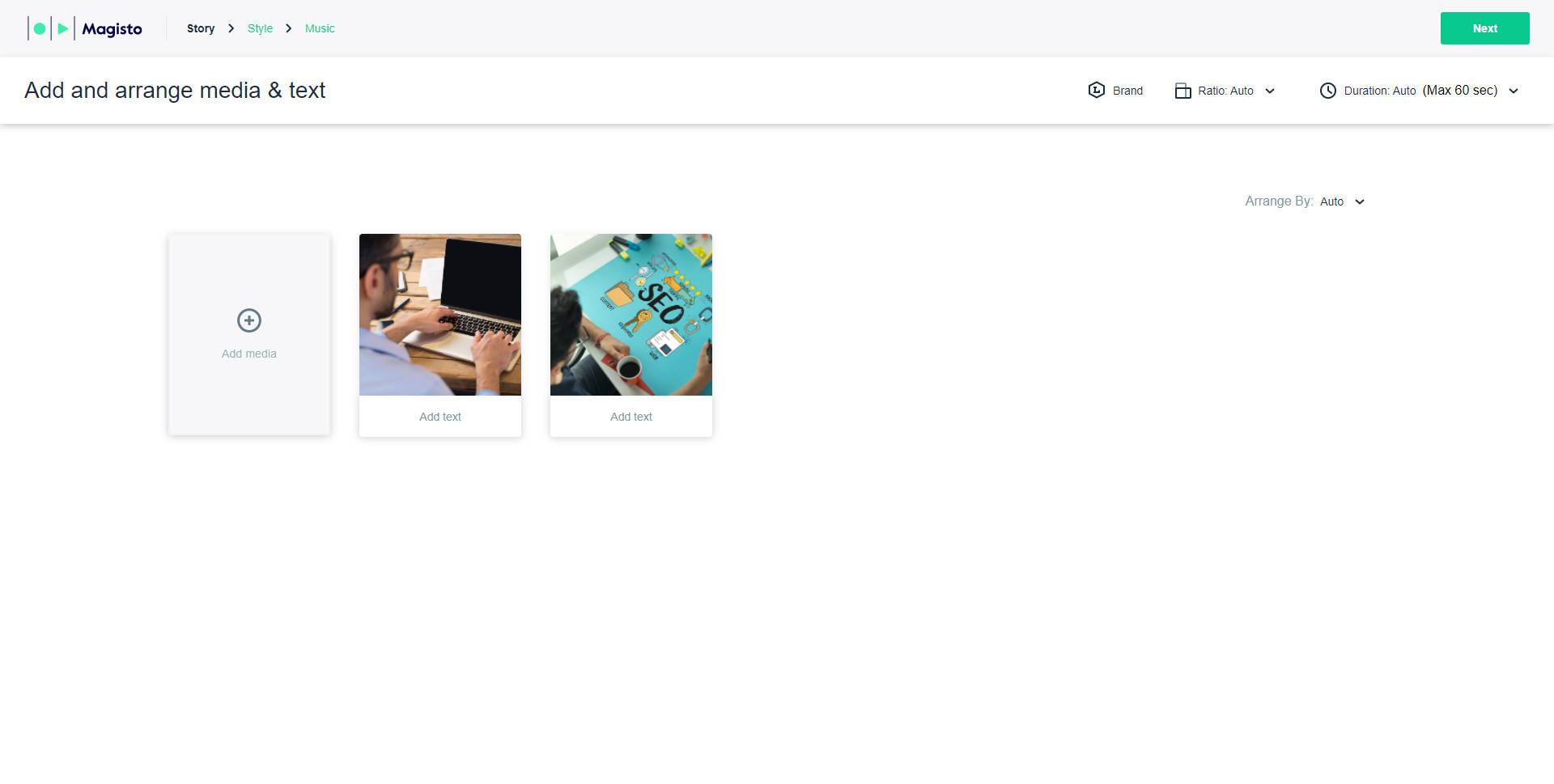 Automatic Video Editors - Magisto
