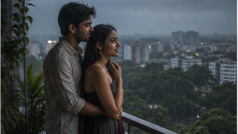 Monsoon Balcony Romance