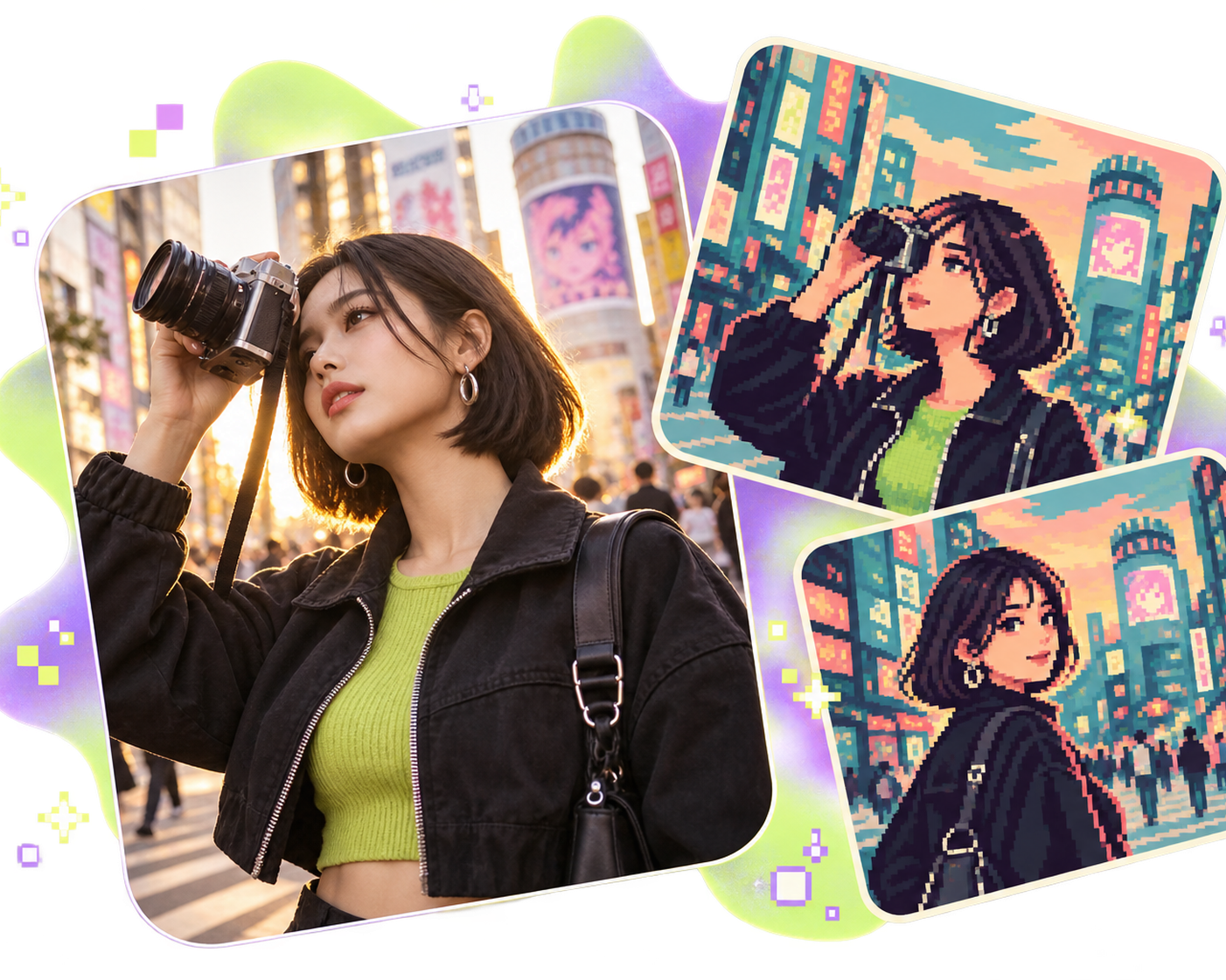 Image to Pixel Art for Camera-Roll Memories | Hypic