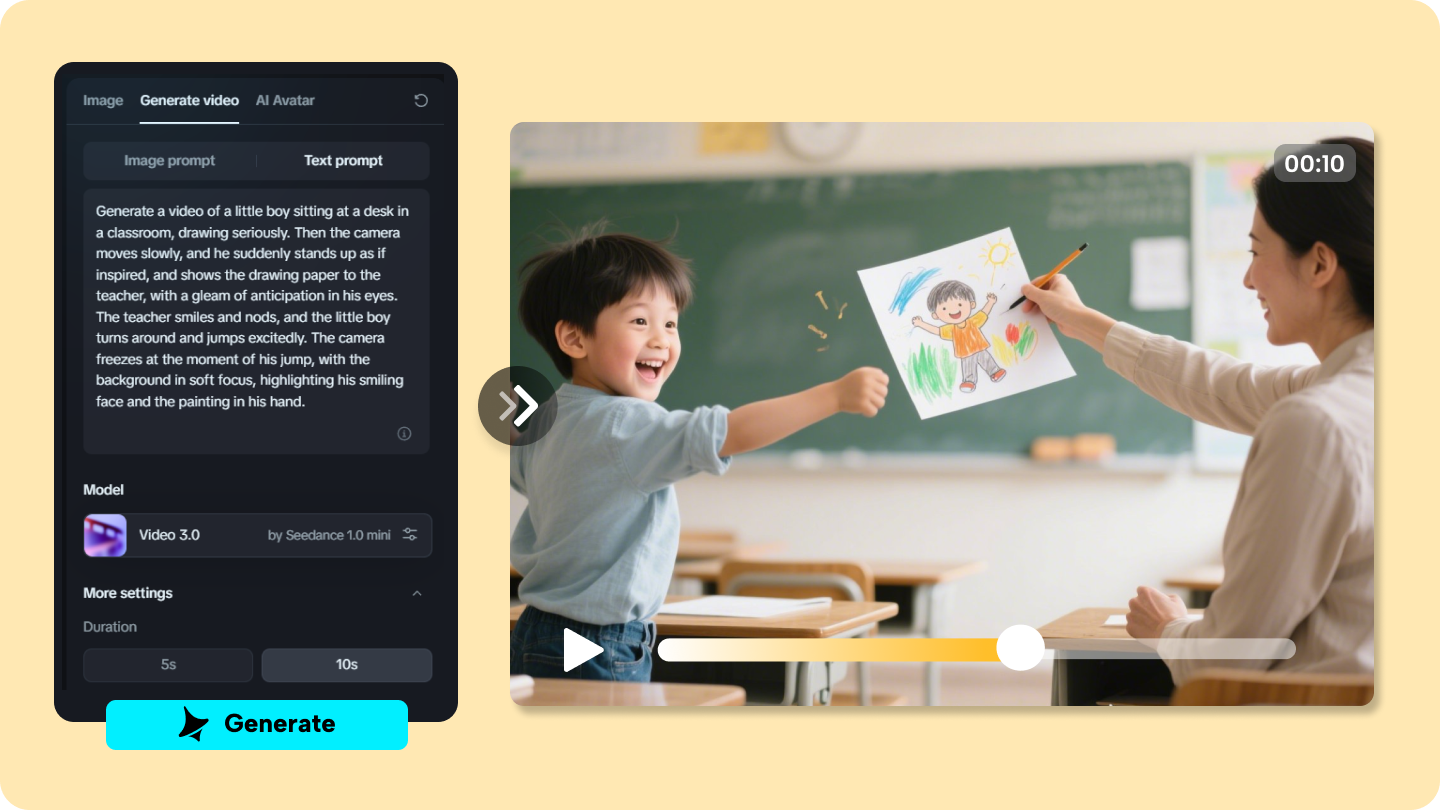 script to video ai gratuit sans filigrane