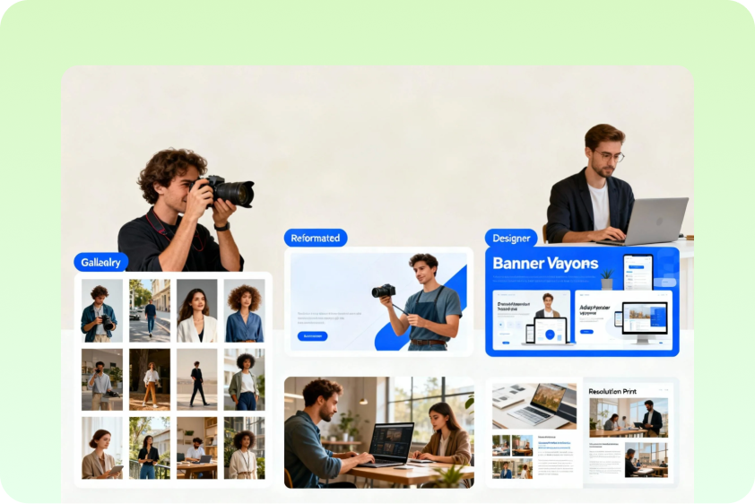 Professionelle Portfolios &amp; Marketing