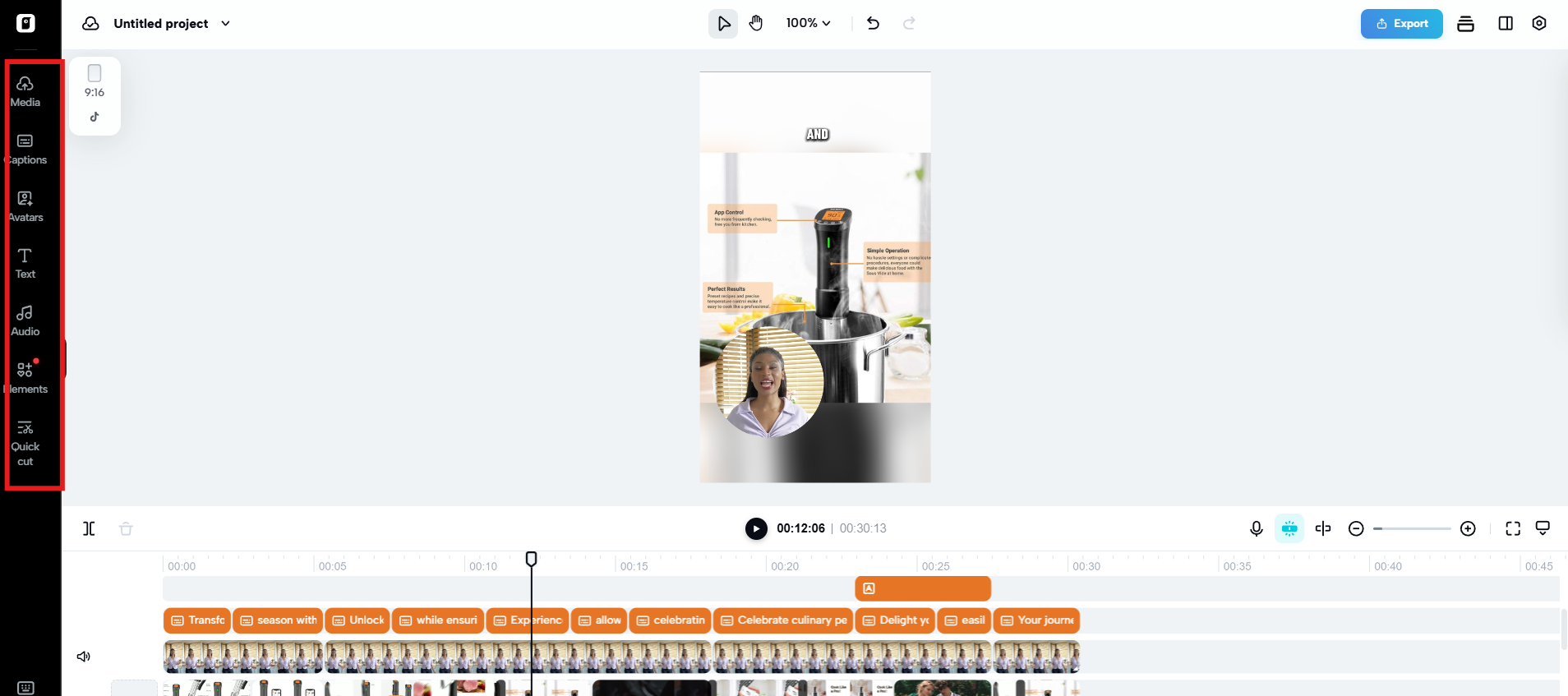 Personalizar video