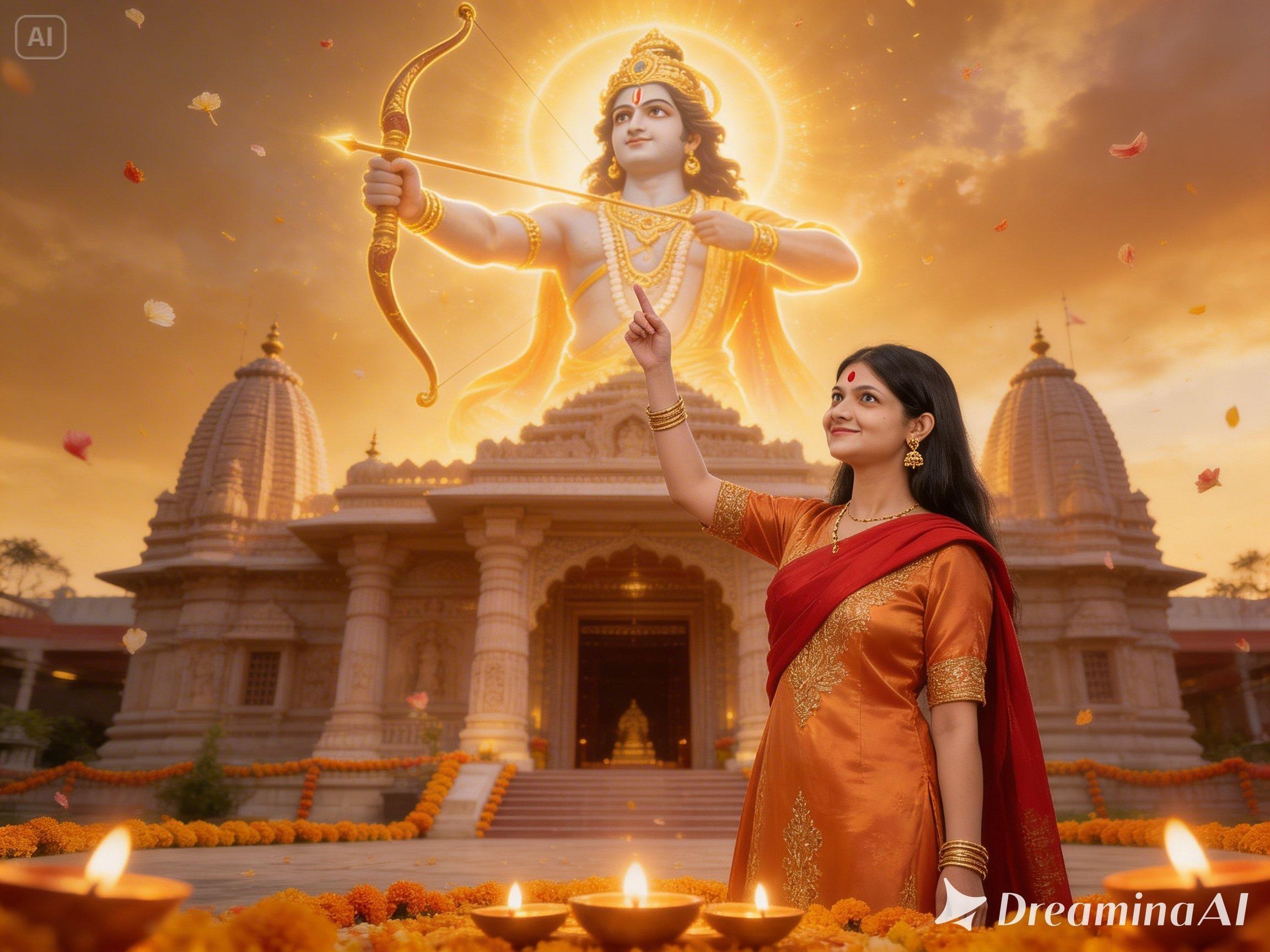 Hasilkan foto Ram Navani khusus