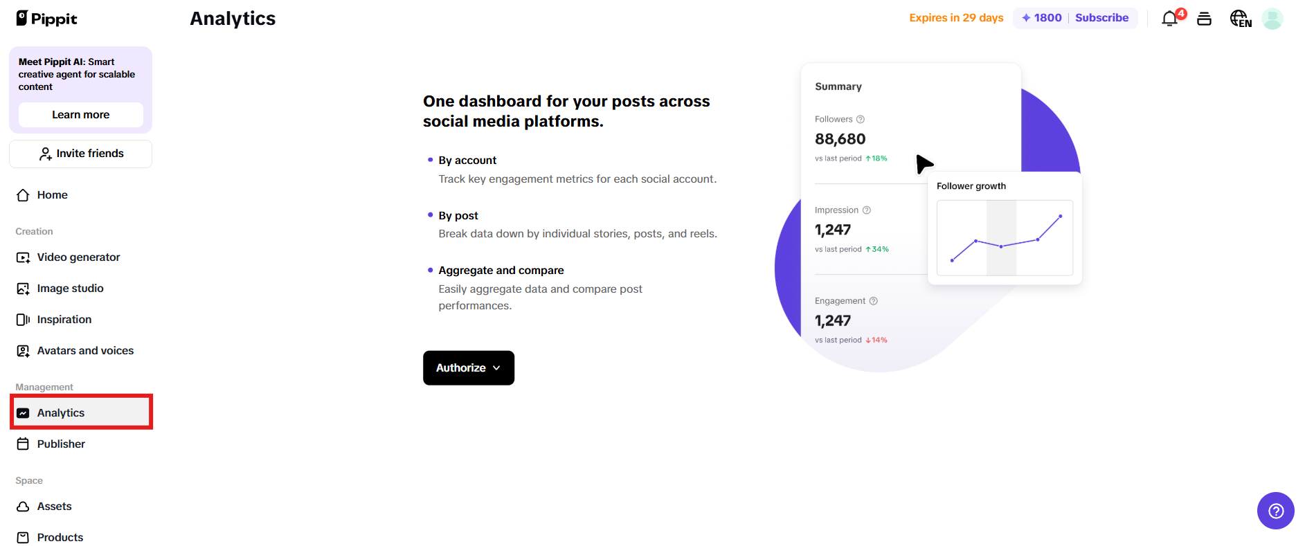 Connect your accounts